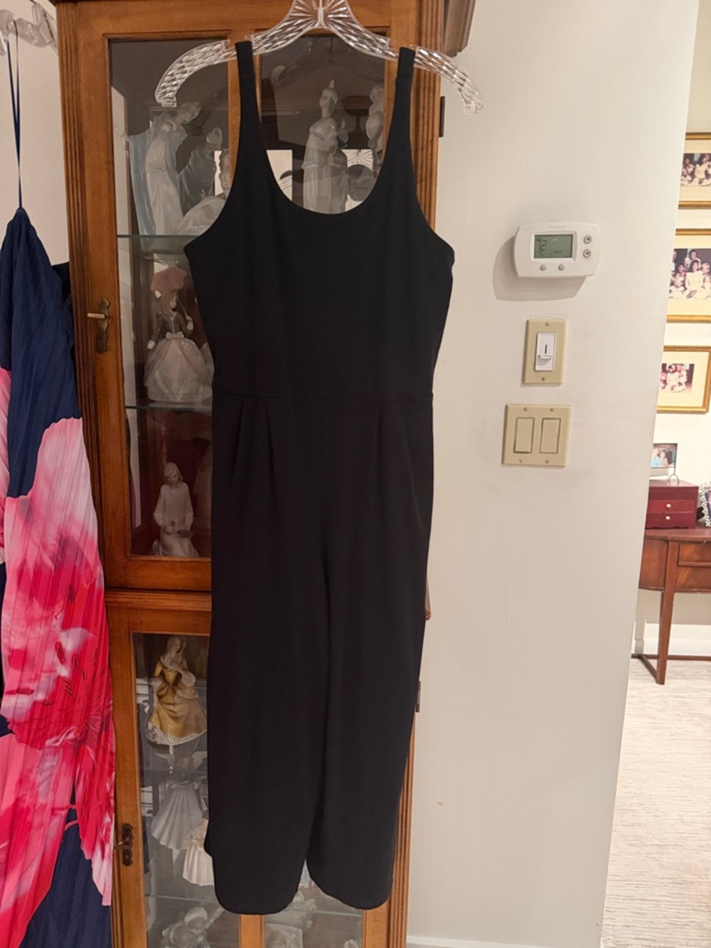 Black Petite Sleeveless Jumpsuit
